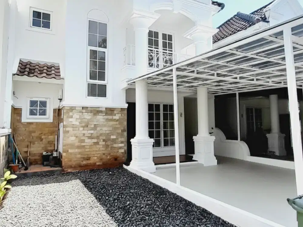 Rumah Sewa Siap Huni Hadap Taman di Golden Vienna BSD City