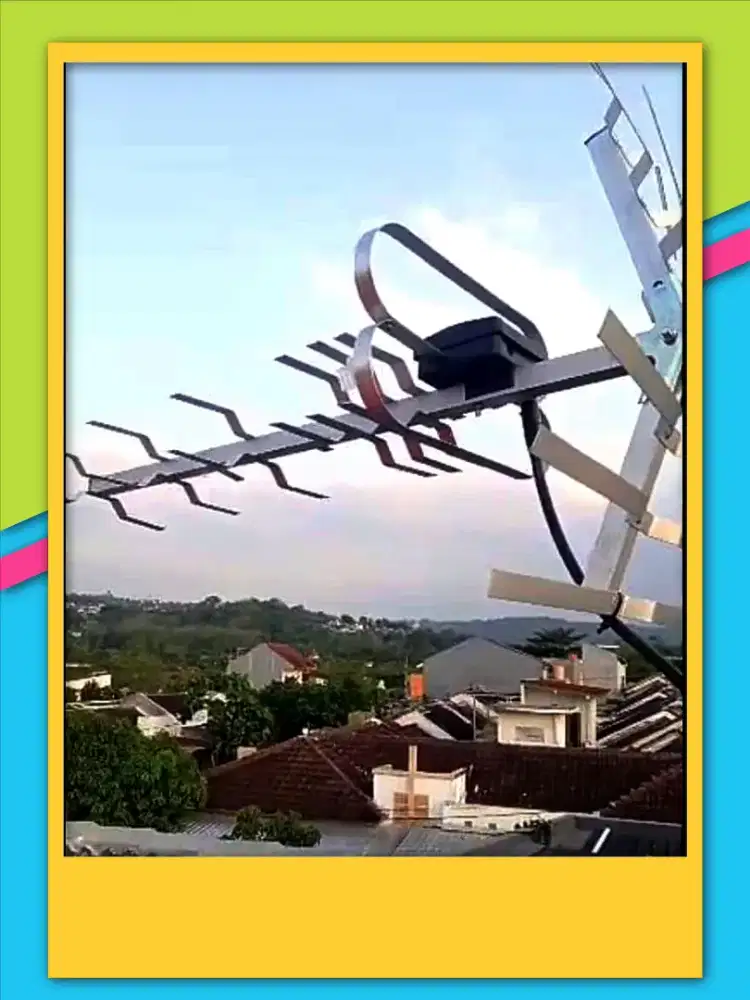 Antena Digital + Pasang dan Program