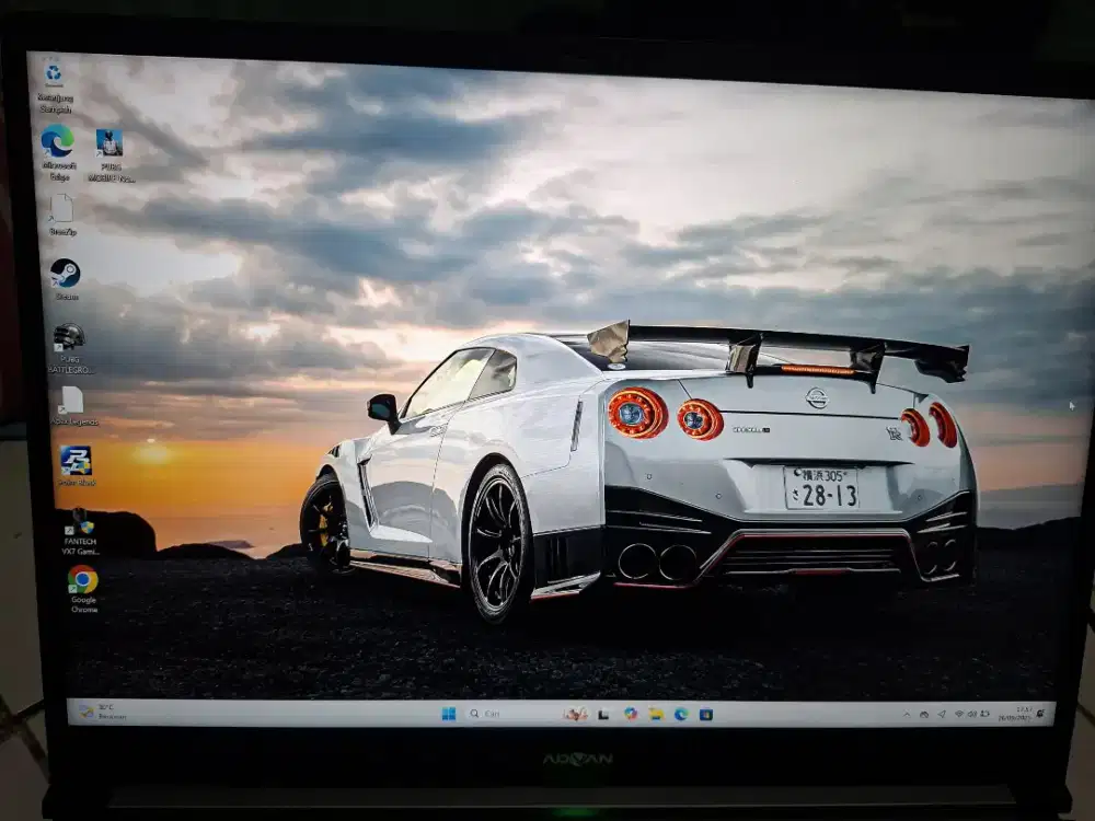 Laptop Advan pixel war