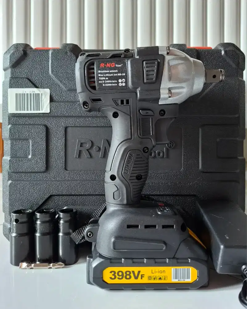 Baru japan mesin impact wrench brushless 700 nm baterai lithium