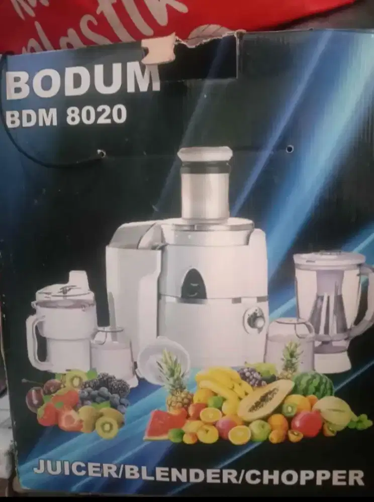 Juicer, blender, chopper