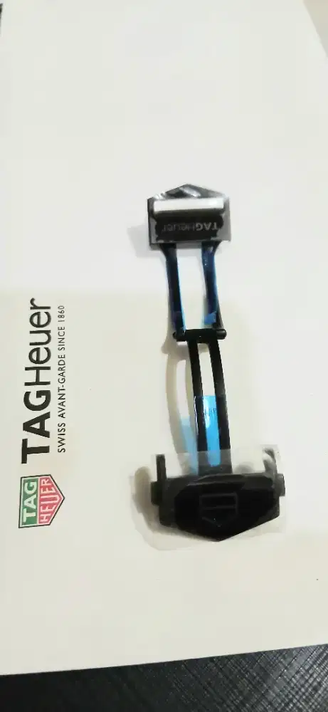 Clasp Buckle Tag Heuer Connected Calibre E4 E3 Black Ceramic
