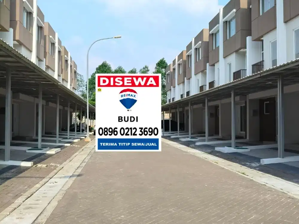 Disewakan rumah sedayu city kelapa gading 3 tk LT 4,5 x 10 1 KT Utama+2 KT anak