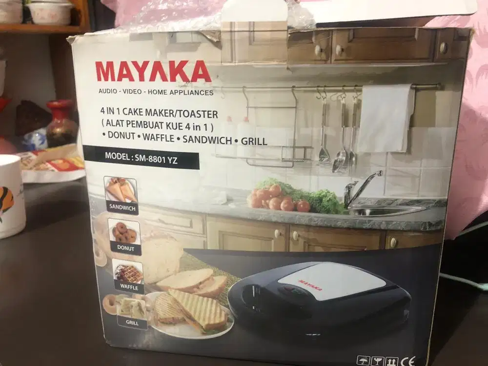 Alat pembuat kue donat wafeel sadwich dan  daging