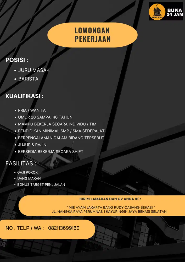 CAFE & RESTO WARKOP BANG RUDY