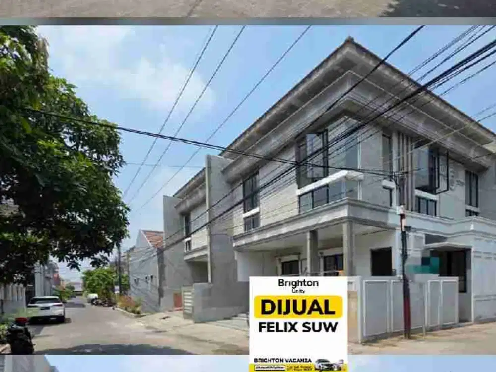 Jual Rumah Baru 2 lt  Taman Pondok Indah Wiyung