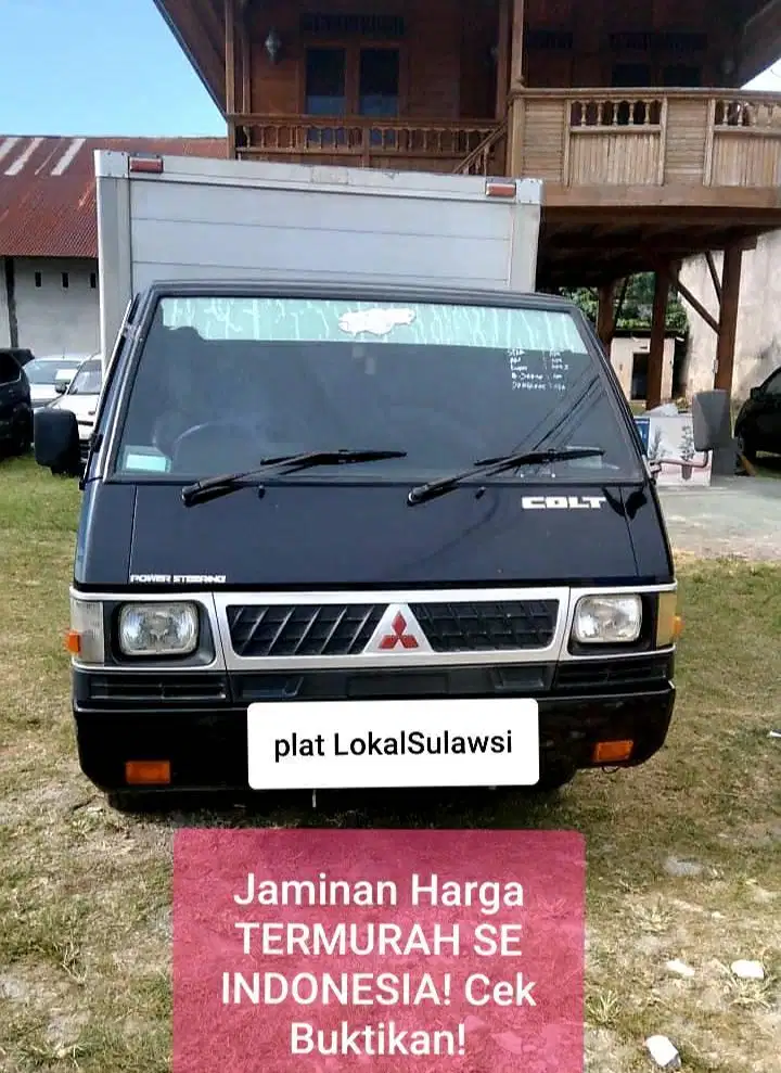 Mitsubishi L300 box aluminium 2020 / 2019 AC antika raya jawa L 300 pu
