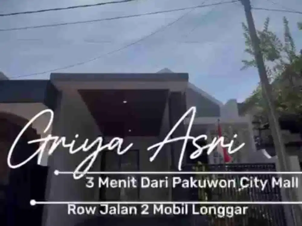 Dijual Rumah Baru Griya Asri, Pakuwon City Full Furnished