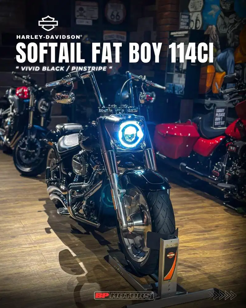 H-D Softail Fatboy 114Ci FP ATPM MY 2019 Istimewa acc ++ low odo