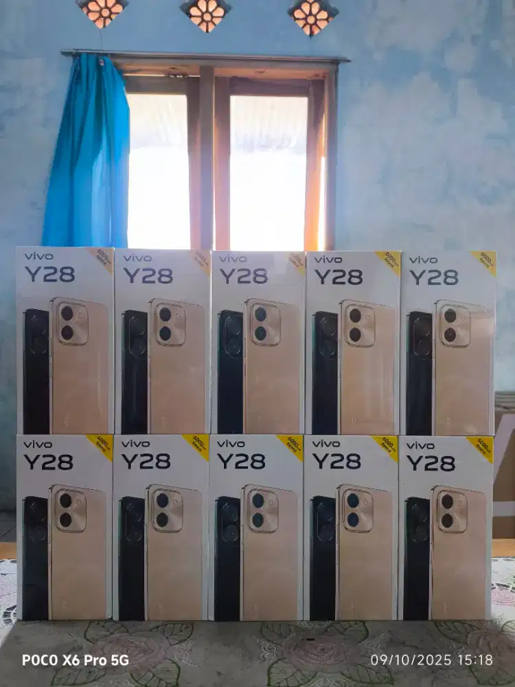 Vivo y28 8/256 8/128 6/128 baru dan segel murah