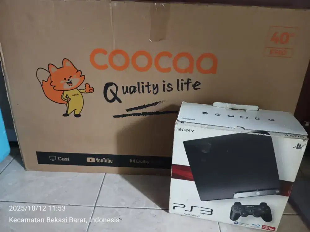 Jual PS3 pro & smart 40 inc