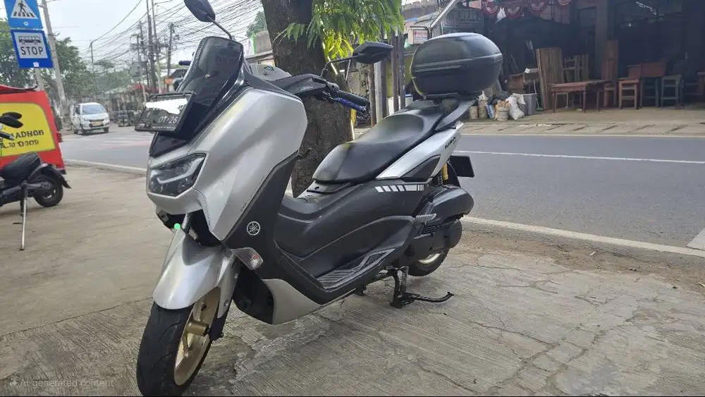 DIJUAL CEPAT! NMAX ABS KEYLESS  2021 SILVER - SIAP GAS & BONUS MEWAH!