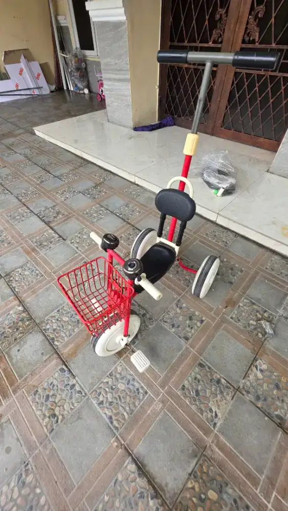 [JUAL MURAH] SEPEDA DORONG ANAK LAKI PEREMPUAN UNISEX