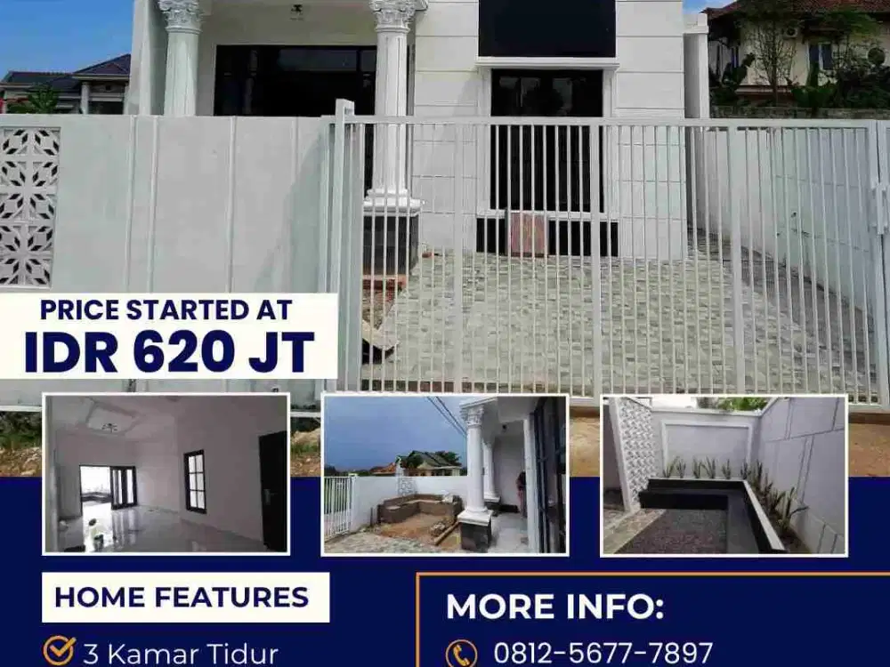 DIJUAL RUMAH MEWAH TANAH LUAS LOKASI STRATEGIS