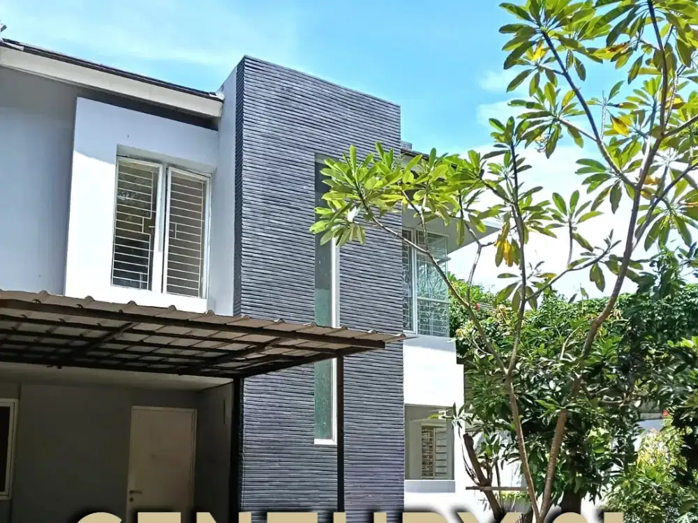Rumah dengan halaman belakang posisi pojok di Bintaro sektor 9