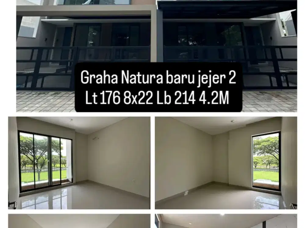RUMAH BARU GRAHA NATURA Sby Barat GRESS