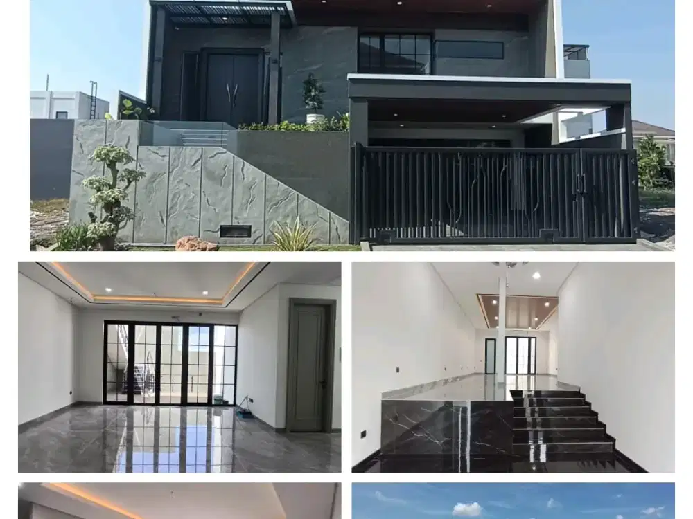 Rumah minimalis CIPUTRA Waterfront Semi Furnish