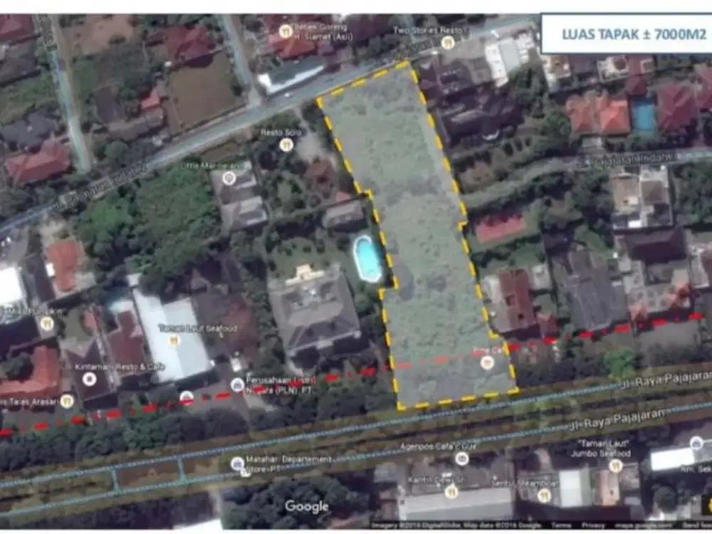 DIJUAL TANAH LOKASI STRATEGIS PADJAJARAN BOGOR