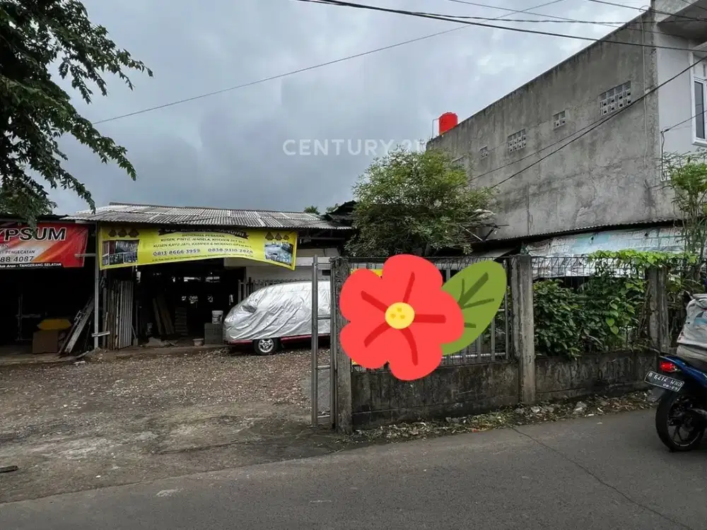 Dijual Tanah Luas Pinggir Jalan Dekat Senayan Bintaro Tangsel