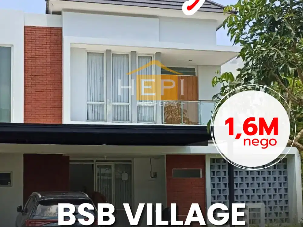 Dijual Rumah di BSB Village Semarang Cluster Lokka