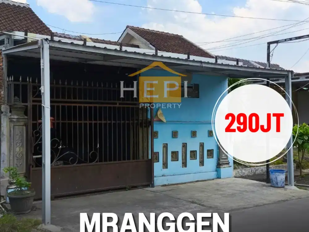 Jual Cepat Rumah  di Jalan Raya Kebon Rejo Mranggen Demak