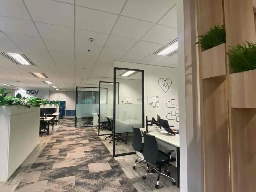 DISEWAKAN OFFICE FURNISH DI IFC SUDIRMAN