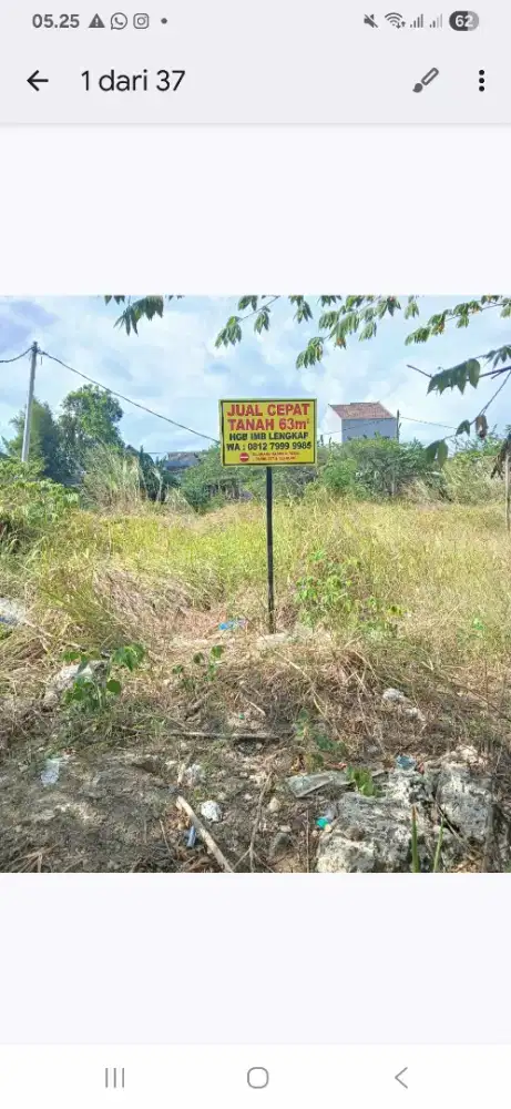 KAVLING TERMURAH LANGKA, COCOK UNT INVESTASI, 30-40menit ke PTC Mall.