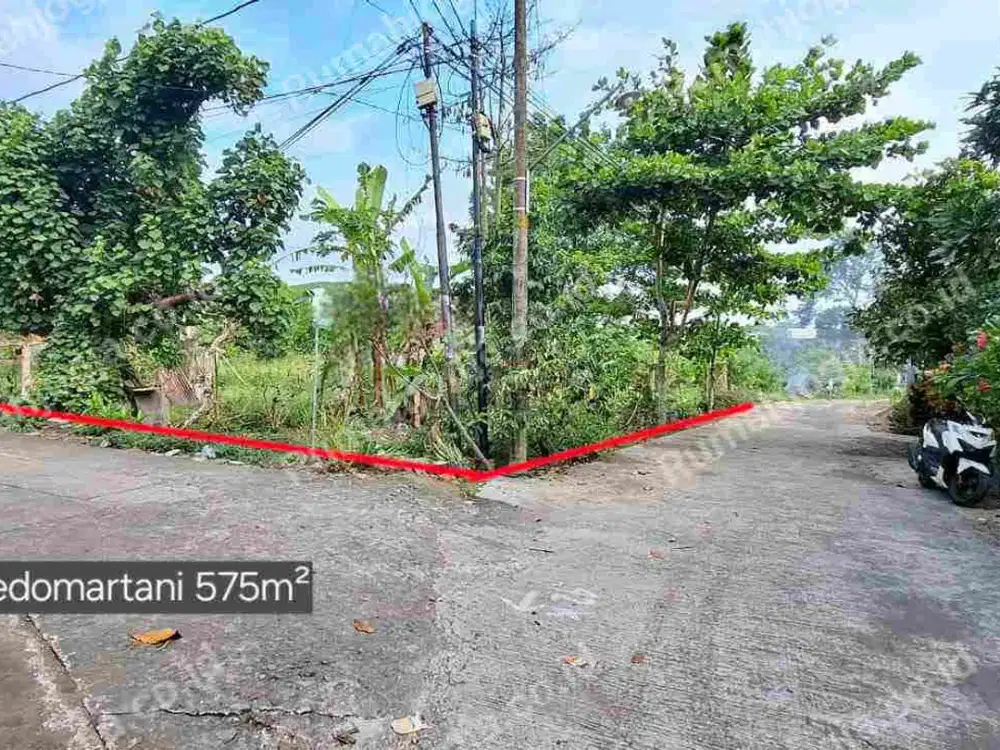 tanah sangat strategis wedomartani cocok untuk hunian