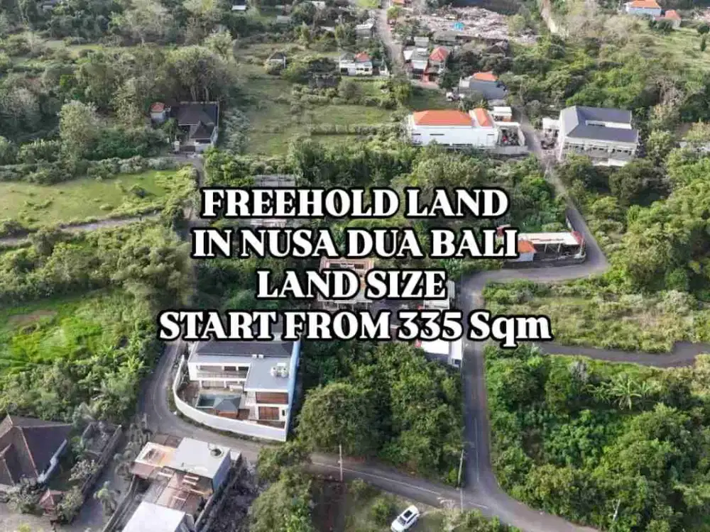 Tanah Murah Investasi di Kutuh Nusa Dua Kuta Selatan Badung Bali