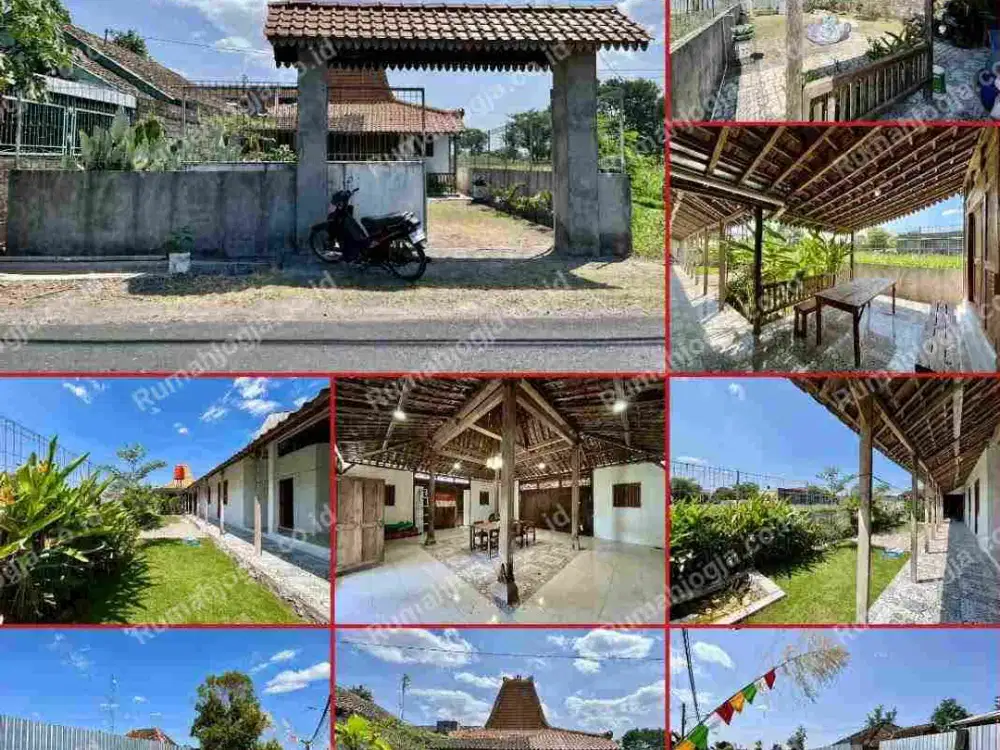 rumah dengan tanah luas sangat nyaman dan asri Kalitirto berbah