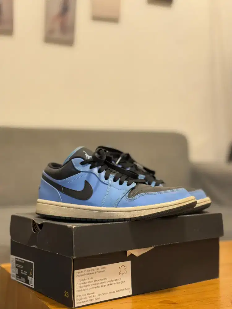 Air Jordan 1low blueblack ori