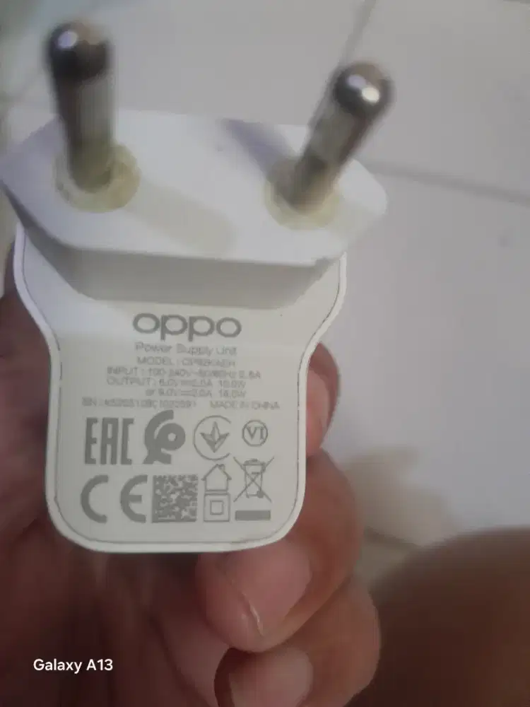 Kepala charger oppo reno 4f original fast charging