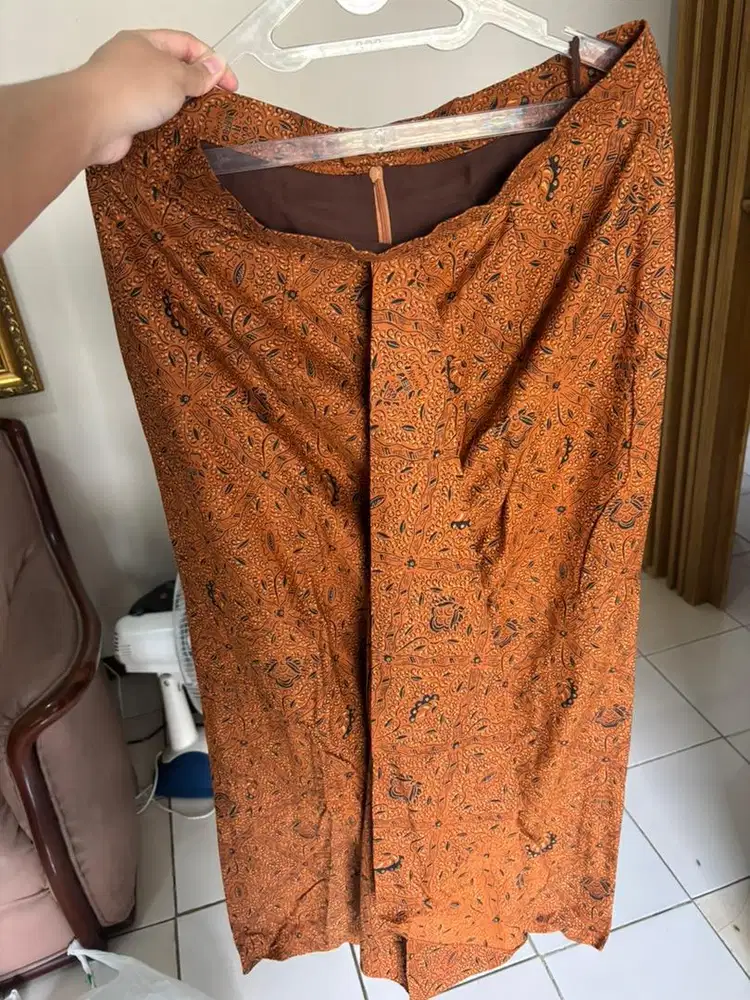 rok batik span bekas preloved