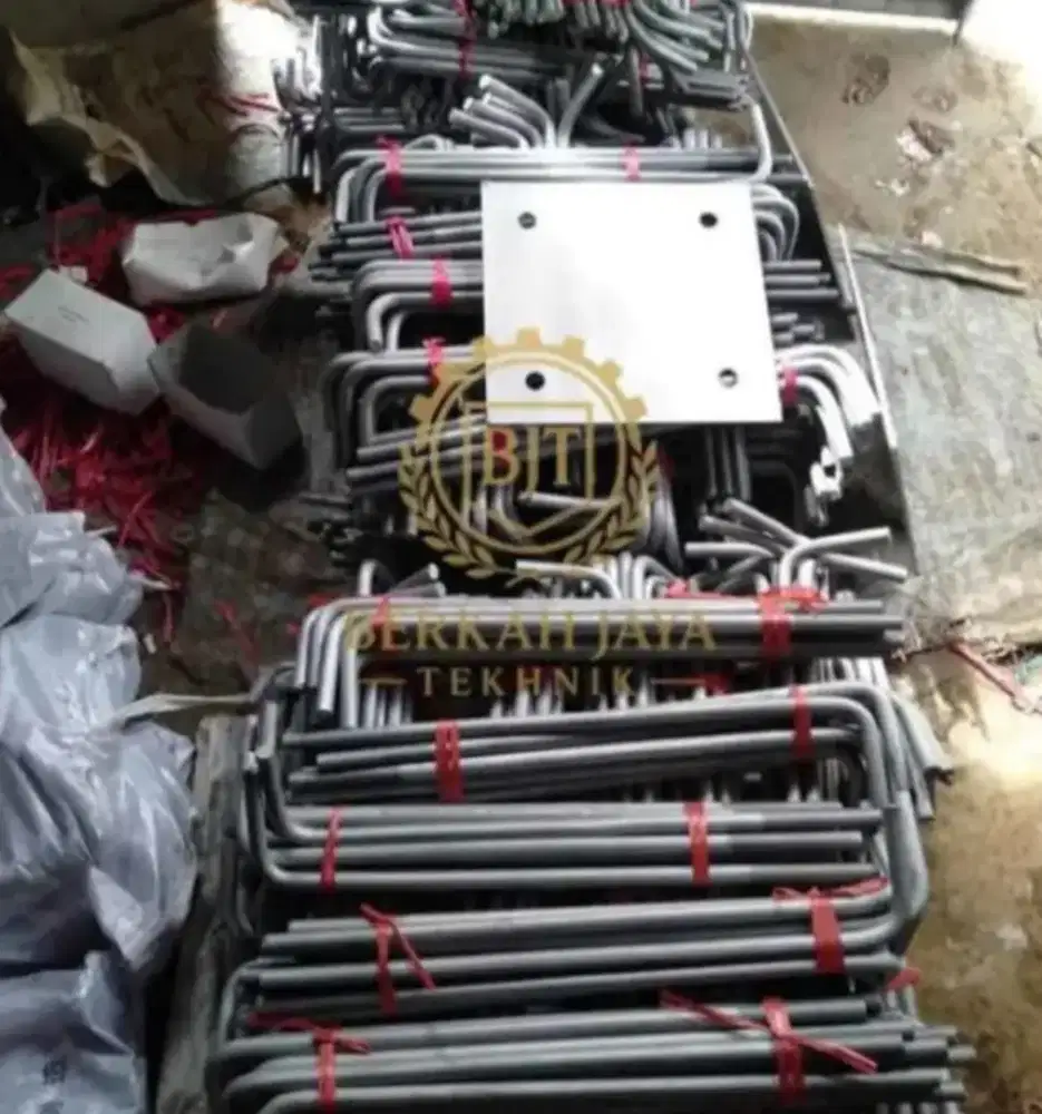 Angkur Galvanis untuk tiang PJU