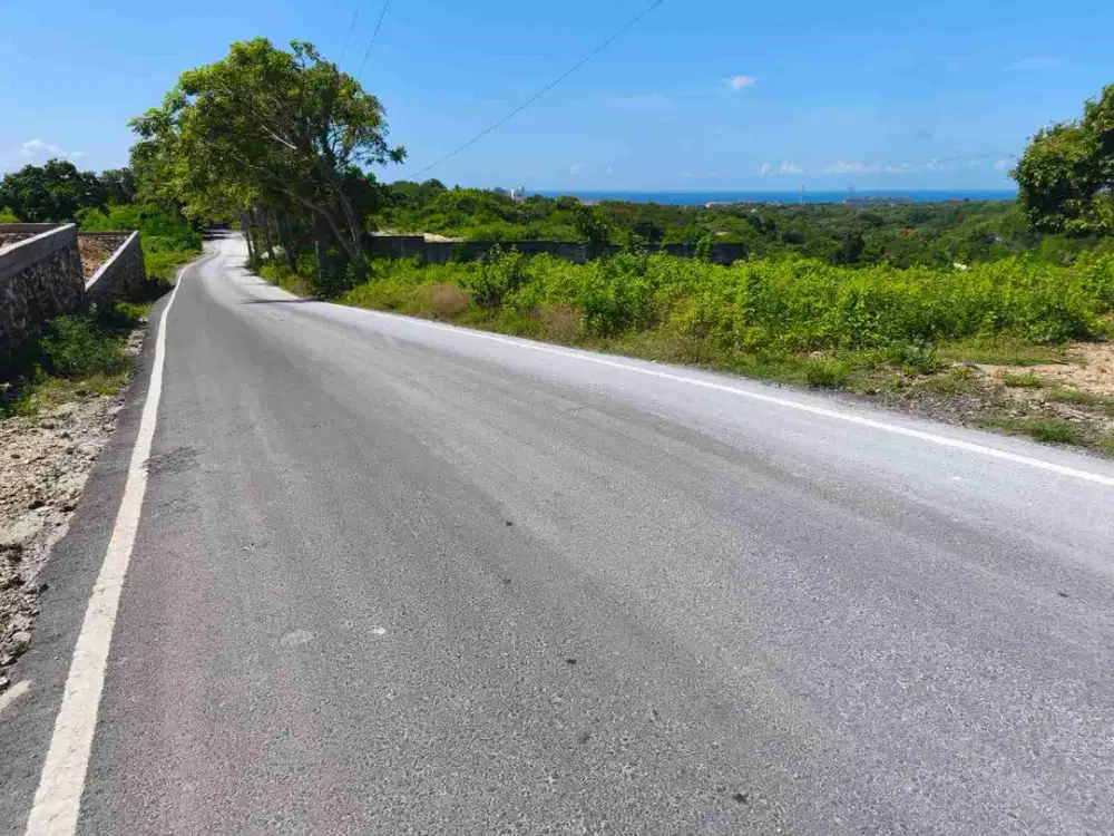 dijual tanah ocean view luas 15.375m² di Benoa nusa dua Kuta Selatan Badung Bali