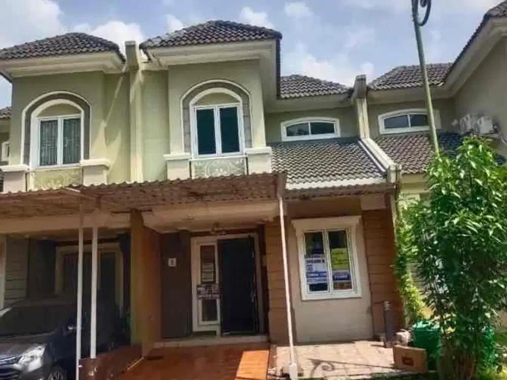 termurag rumah siap huni sudah renove di samara billage gading serpong