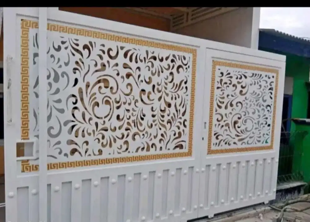 Pintu pagar laser cutting