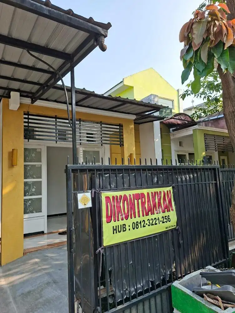 DISEWAKAN RUMAH DEKAT BANDAR JUANDA DAN RUNGKUT GARDEN DIAN REGENCY