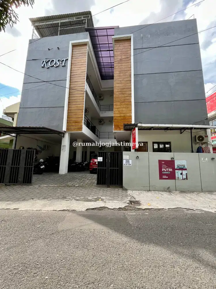 Kost Ekslusif 18 kamar 3 Lantai Dekat UNY, Sanata Dharma dan Amplaz