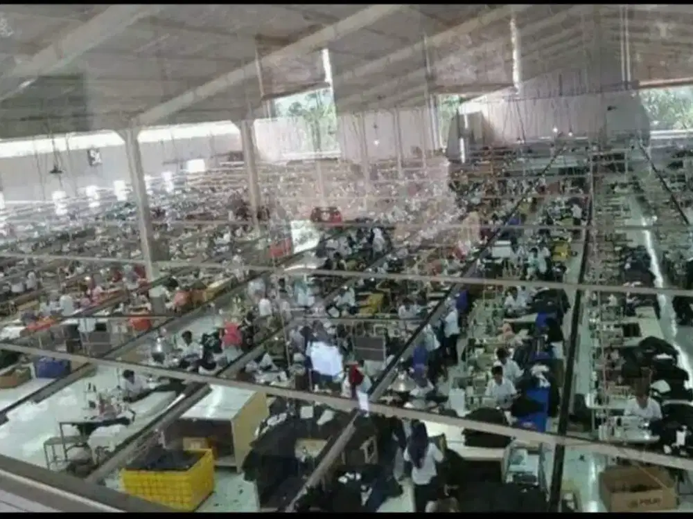 DIJUAL PABRIK GARMENT PEMALANG, AKTIF