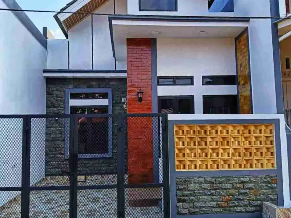 DI JUAL RUMAH BARU SIAP HUNI DI PERUM PESONA ANGGREK HARAPAN JAYA BEKASI KOTA