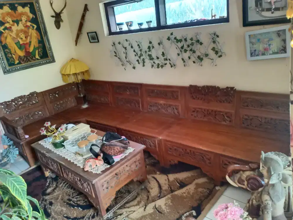 Meja kursi set. Meja kursi set