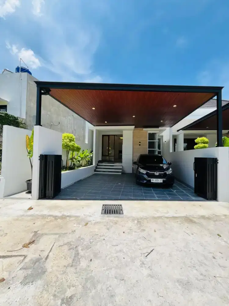 Rumah Mewah Tepi Jalan Aspal Utara Budi Mulia Jl Tajem