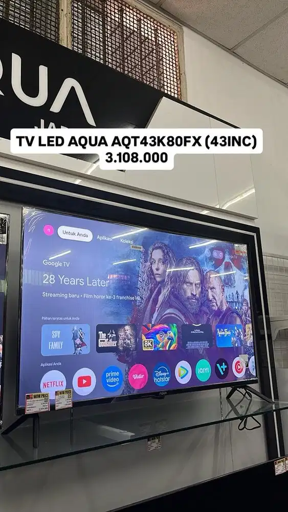 TV LED AQUA AQT43K80FX (43INC)
