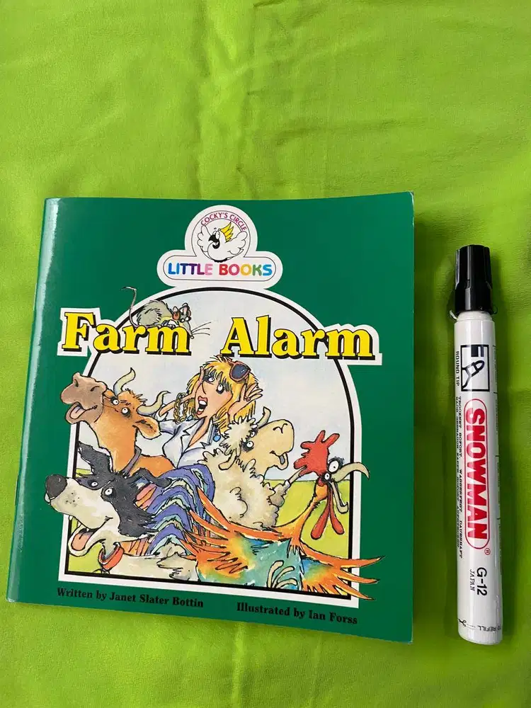 BUKU ANAK - FARM ALARM – LITTLE BOOKS – PRELOVED LIKE NEW