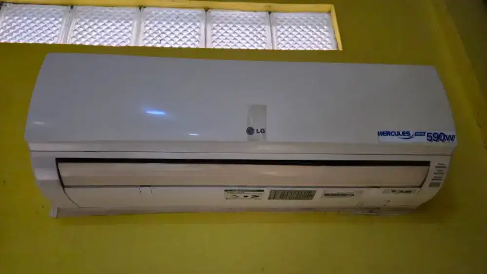 DIJUAL AC LG HERCULES MINI 590W 3/4 PK KONDISI NORMAL