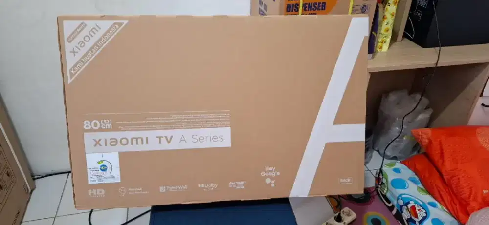 Coocaa smart tv 32 inc baru segel+pasang bracket