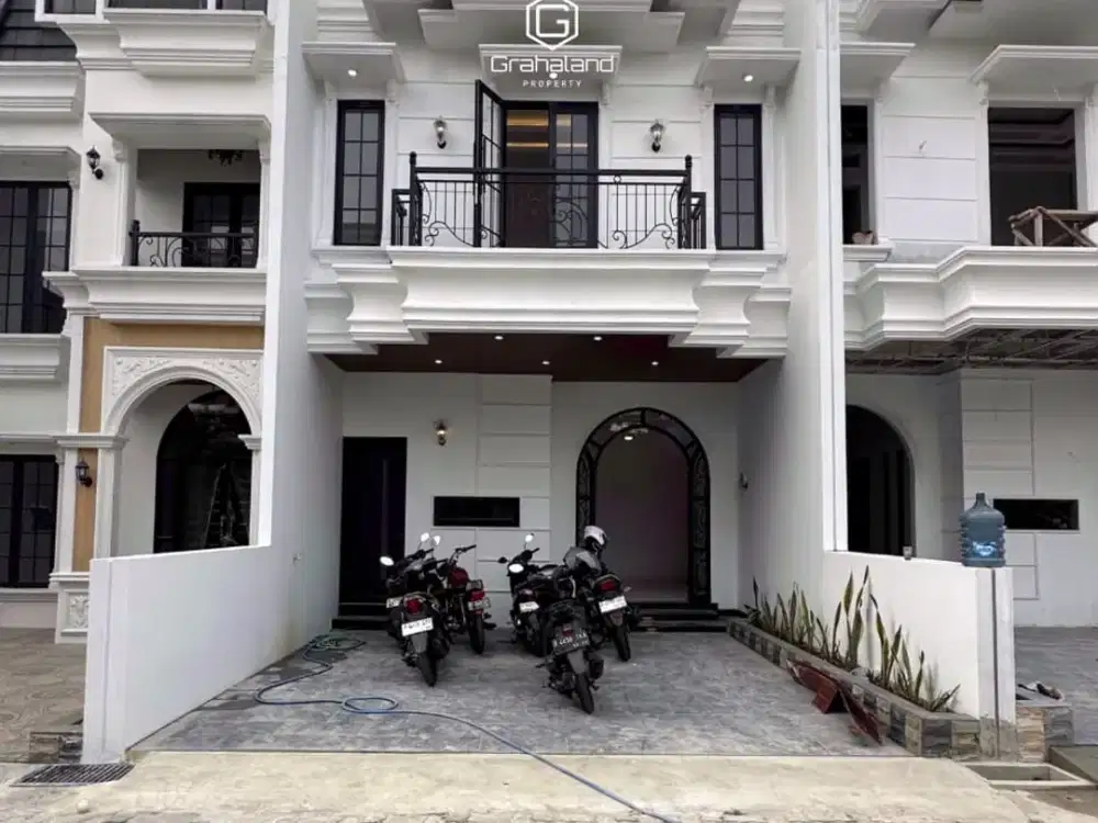 RUMAH BARU CANTIK TOWNHOUSE STRATEGIS FASILITAS LENGKAP DI KEBAGUSAN JAKARTA SELATAN