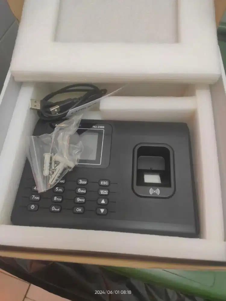 Mesin finger print merek NIDEKA