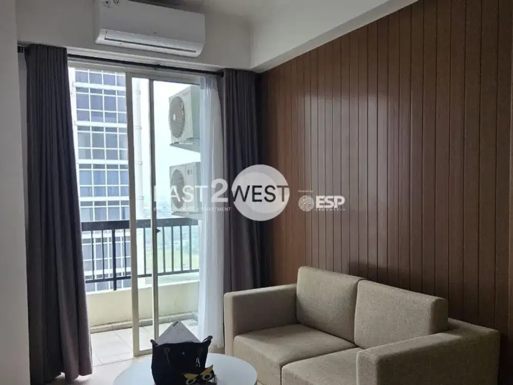 Sewa Apartemen Silkwood Alam Sutera Kota Tangerang 1 Kamar Tidur Tower Oak Lantai 17 Furnished